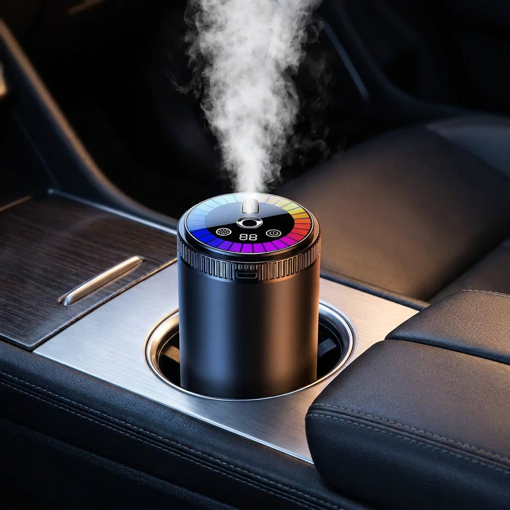 Smart Car Aroma Diffuser (Light-Show Mode)